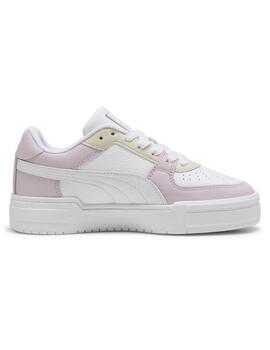 Zapatillas puma ca pro classic blanco violeta de mujer.