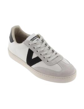 Zapatillas victoria basket berlin blanco negro de mujer.