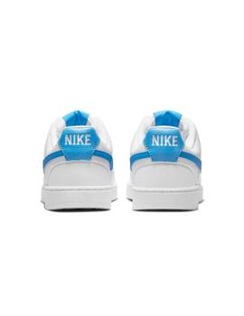 Zapatillas nike court vision lo nn blanco azul de hombre.