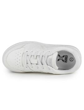 Zapatillas munich legit kid 01 blanco de niño.