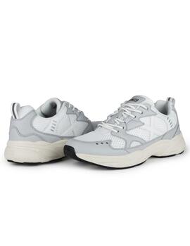 Zapatillas munich runar 07 blanco gris unisex.