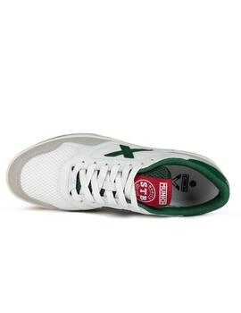 Zapatillas mnich arrow 63 blanco verde de hombre.