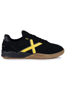 Zapatillas munich orgix 04 negro amarillo de hombre.