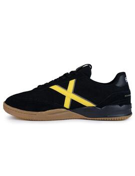 Zapatillas munich orgix 04 negro amarillo de hombre.