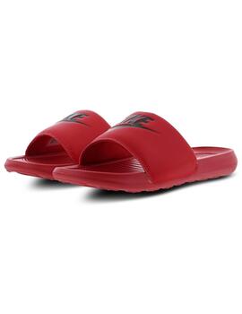 Chanclas nike victori one slide rojo de hombre.