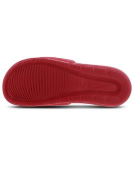 Chanclas nike victori one slide rojo de hombre.