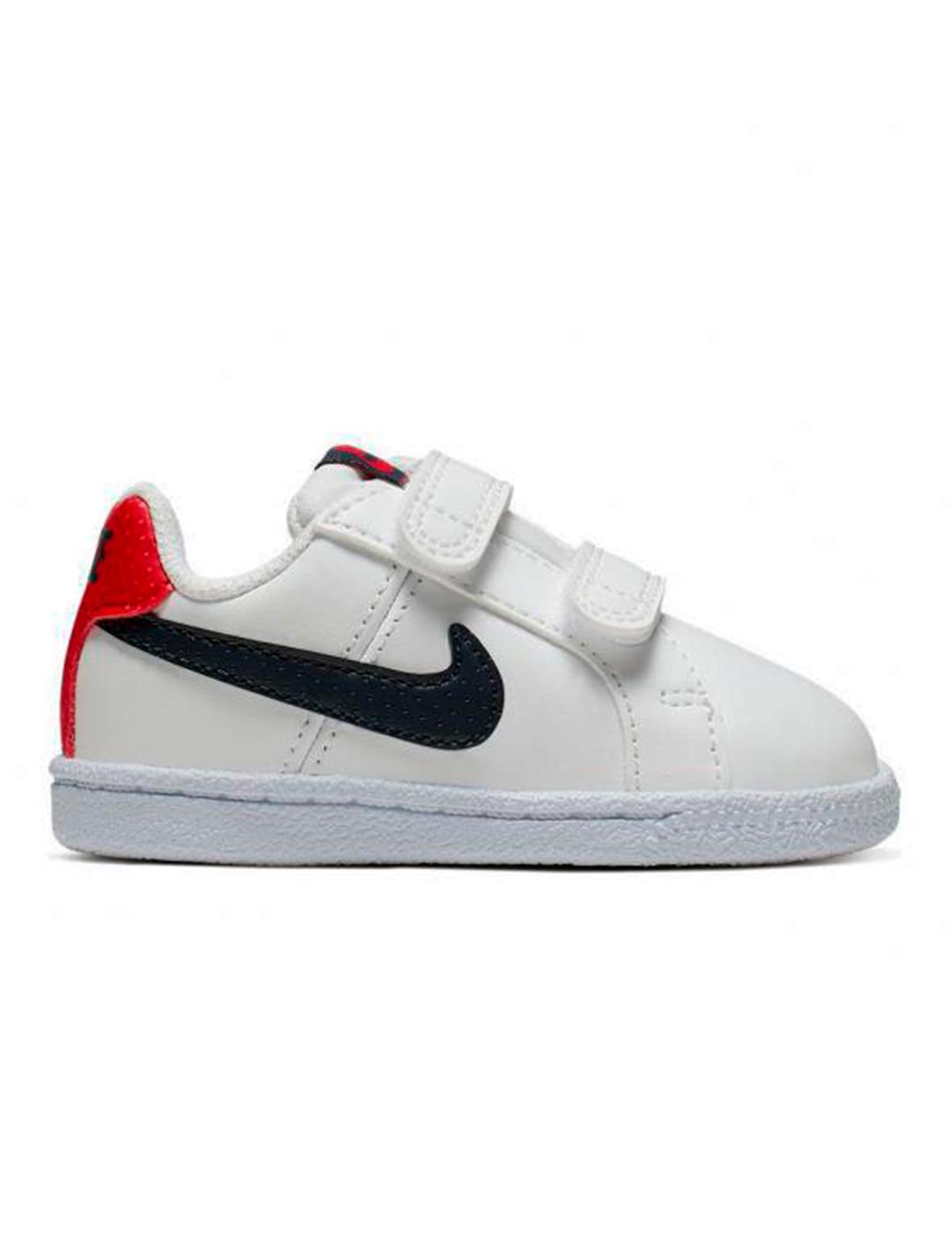 algun lado Pulido Expresamente Zapatillas de Niño COURT ROYALE TDV BLANCO/ROJO