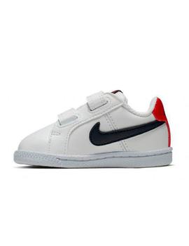 Zapatillas de Niño COURT ROYALE TDV BLANCO/ROJO