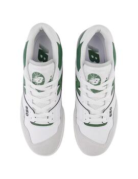 Zapatillas new balance bb550esb blanco verde de hombre.