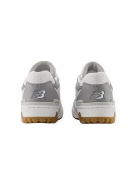 Zapatillas new balance gsb550sf blanco gris de niño.