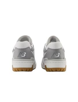 Zapatillas new balance gsb550sf blanco gris de niño.