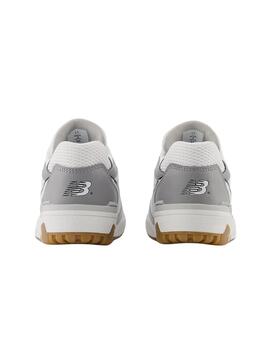 Zapatillas new balance psb550sf blanco gris de niño.