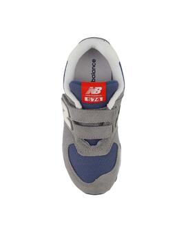 Zapatillas new balance pv574gwh gris azul de niño.