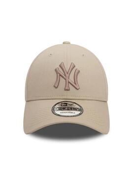 gorra new era 9 forty new york yankees ess beige de hombre.