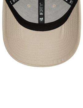 gorra new era 9 forty new york yankees ess beige de hombre.