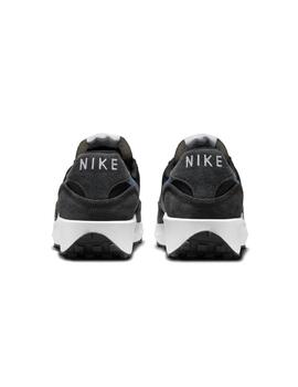 Zapatillas nike waffle nav negro gris de hombre.