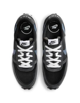 Zapatillas nike waffle nav negro gris de hombre.