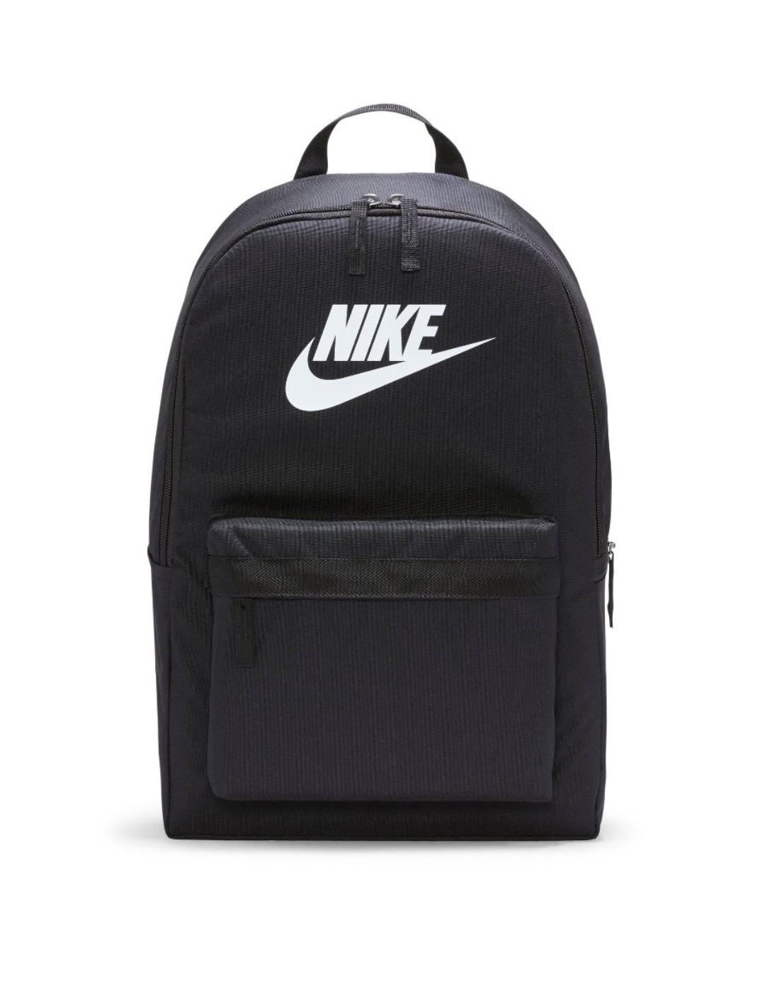 mochila nike heritage backpack negro unisex.