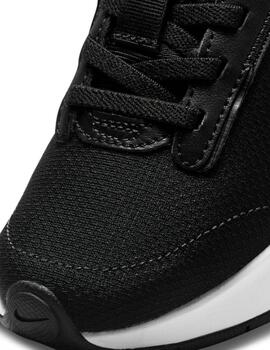 Zapatillas nike air max intrlk negro de niño.