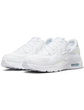 Zapatillas nike air max excce blanco de mujer.