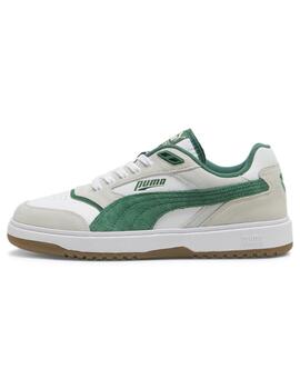 Zapatillas puma doublecourt prm blanco verde de hombre.