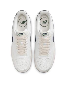 Zapatillas nike court vision lo blanco marino de hombre.