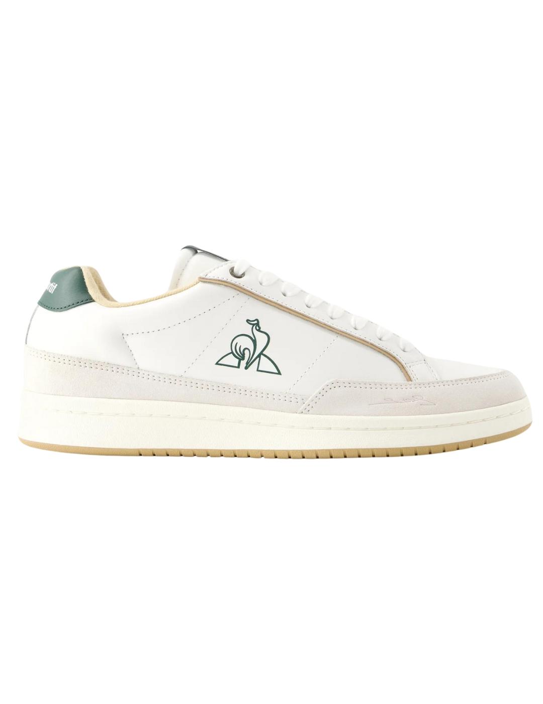 Zapatillas le coq sportif noah 2 blanco verde de hombre.