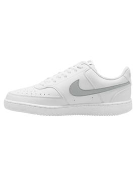 Zapatillas nike court vision lo nn blanco gris de hombre.