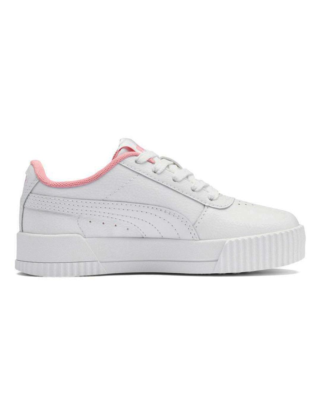 Zapatillas de Niño PUMA CARINA L PS BLANCO/ROSA