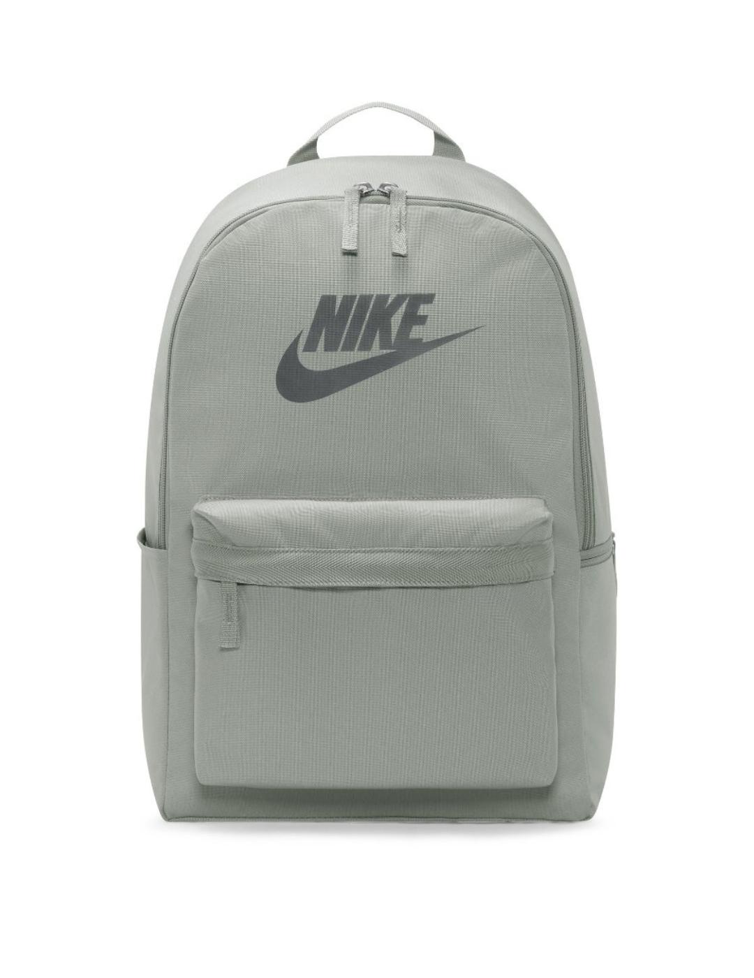 mochila nike heritage backpack plata unisex.