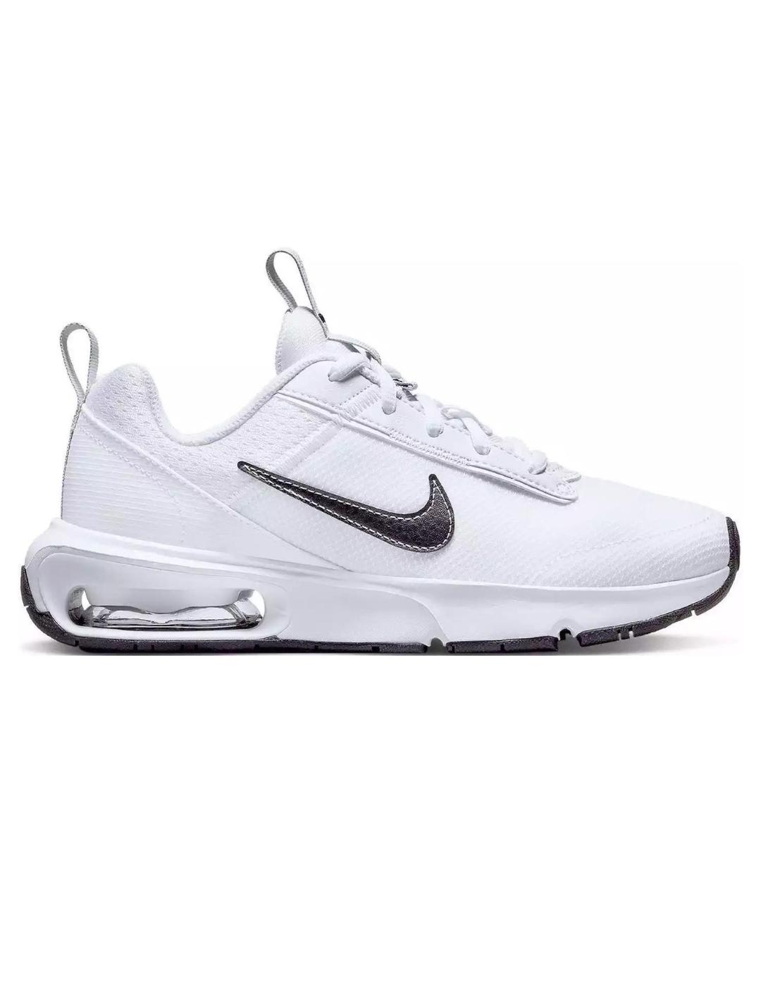 Zapatillas nike air max intrlk lite gs blanco de niño.