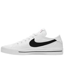 Zapatillas nike court legacy canvas blanco de hombre.