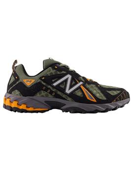 Zapatillas new balance ml610tap verde naranja de hombre.