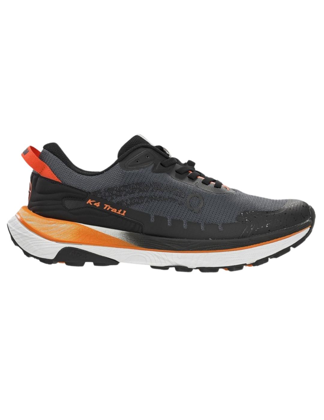 Zapatillas atom k4trail negro de hombre.