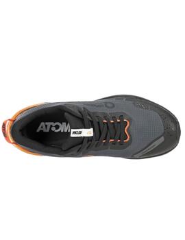 Zapatillas atom k4trail negro de hombre.