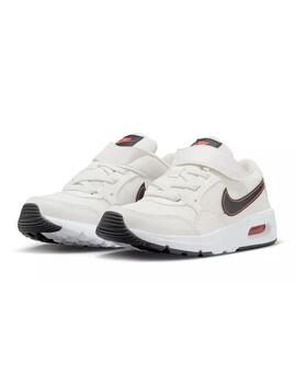 Zapatillas nike air max sc blanco coral de niño.