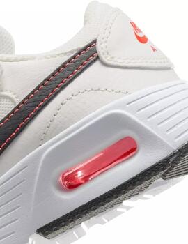 Zapatillas nike air max sc blanco coral de niño.