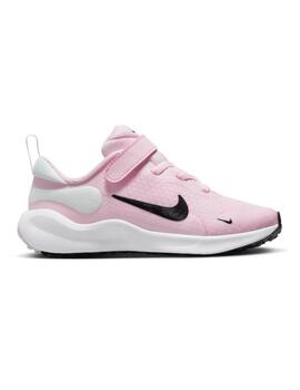 Zapatillas nike revolution 7 psv rosa de niña.
