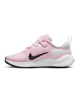 Zapatillas nike revolution 7 psv rosa de niña.