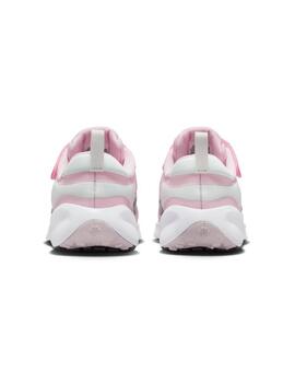 Zapatillas nike revolution 7 psv rosa de niña.