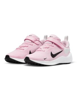Zapatillas nike revolution 7 psv rosa de niña.