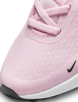 Zapatillas nike revolution 7 psv rosa de niña.