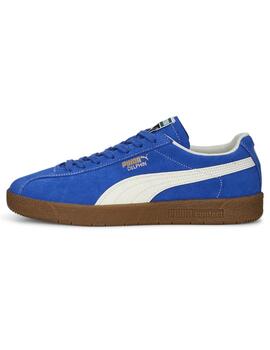 Zapatillas puma delphin azul de hombre.