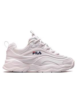 Zapatillas de Mujer FILA RAY LOW WMN BLANCO