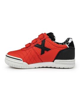 Zapatillas munich g-3 kid vco profit casual 4 rojo de niño.