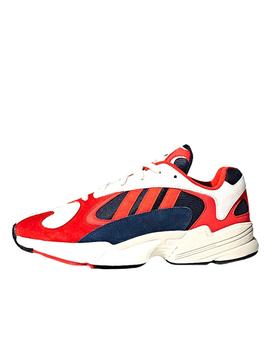 Zapatillas de Hombre ADIDAS YUNG-1 BEIGE ROJO