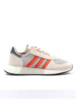 Zapatillas de Hombre MARATHON TECH BEIGE NARANJA