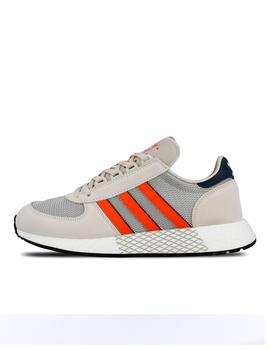 Zapatillas de Hombre MARATHON TECH BEIGE NARANJA