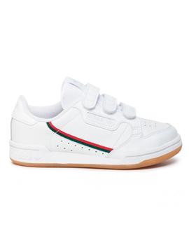 Zapatillas de Niño CONTINENTAL 80 BLANCO VELCRO