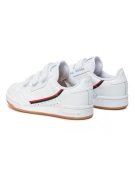 Zapatillas de Niño CONTINENTAL 80 BLANCO VELCRO